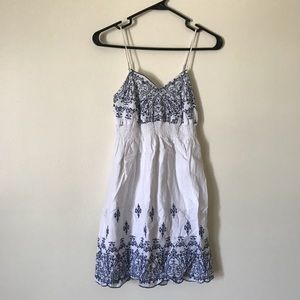 Embroidered dress